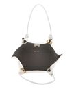 COCCINELLE Finn Handbag Grained Leather Pearl COCCINELLE Finn Handbag Grained Leather Pearl
