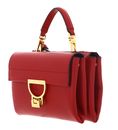 COCCINELLE Arlettis Handbag Grainy Leather Scarlet COCCINELLE Arlettis Handbag Grainy Leather Scarlet
