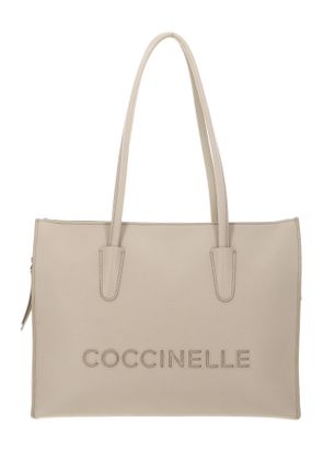 COCCINELLE Myrtha26 Handbag Grained Leather Sandshell