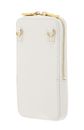 COCCINELLE Flor Hi-Tech Phone Bag Pearl