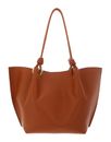 COCCINELLE Finn Handbag Grained Leather Crab COCCINELLE Finn Handbag Grained Leather Crab