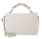 COCCINELLE Boheme Grana Double Hand Bag Pearl / Cognac COCCINELLE Boheme Grana Double Hand Bag Pearl / Cognac