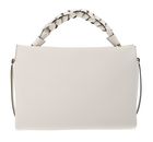 COCCINELLE Boheme Grana Double Hand Bag Pearl / Cognac COCCINELLE Boheme Grana Double Hand Bag Pearl / Cognac