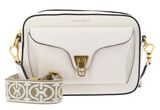COCCINELLE Beat Soft Ribb Crossbody Bag Grained Leather Pearl