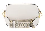 COCCINELLE Beat Soft Ribb Crossbody Bag Grained Leather Pearl
