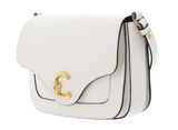 COCCINELLE C-Me Calf Crossbody Bag M Pearl COCCINELLE C-Me Calf Crossbody Bag M Pearl