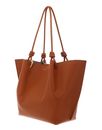 COCCINELLE Finn Handbag Grained Leather Crab COCCINELLE Finn Handbag Grained Leather Crab