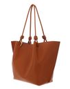 COCCINELLE Finn Handbag Grained Leather Crab COCCINELLE Finn Handbag Grained Leather Crab