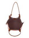 COCCINELLE Finn Handbag Grained Leather Crab COCCINELLE Finn Handbag Grained Leather Crab