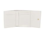 COCCINELLE Metallic Soft Wallet Grained Leather Pearl