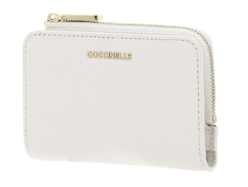 COCCINELLE Metallic Soft Wallet Pearl