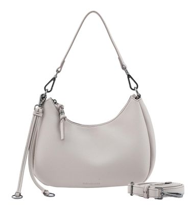 FREDsBRUDER My Bestie Midi Hobo Bag Light Grey