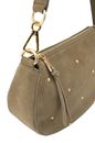 FREDsBRUDER The Beaded Shoulder Bag Greyish Khaki