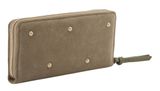FREDsBRUDER The Beaded Wallet Greyish Khaki