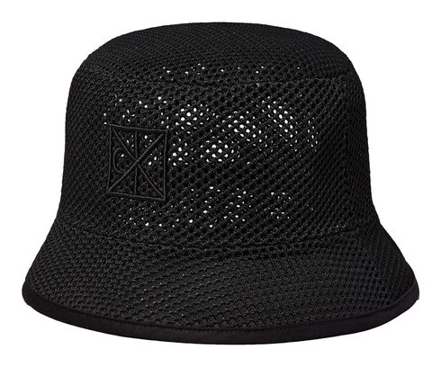 Calvin Klein Summer Mesh Bucket Hat Black