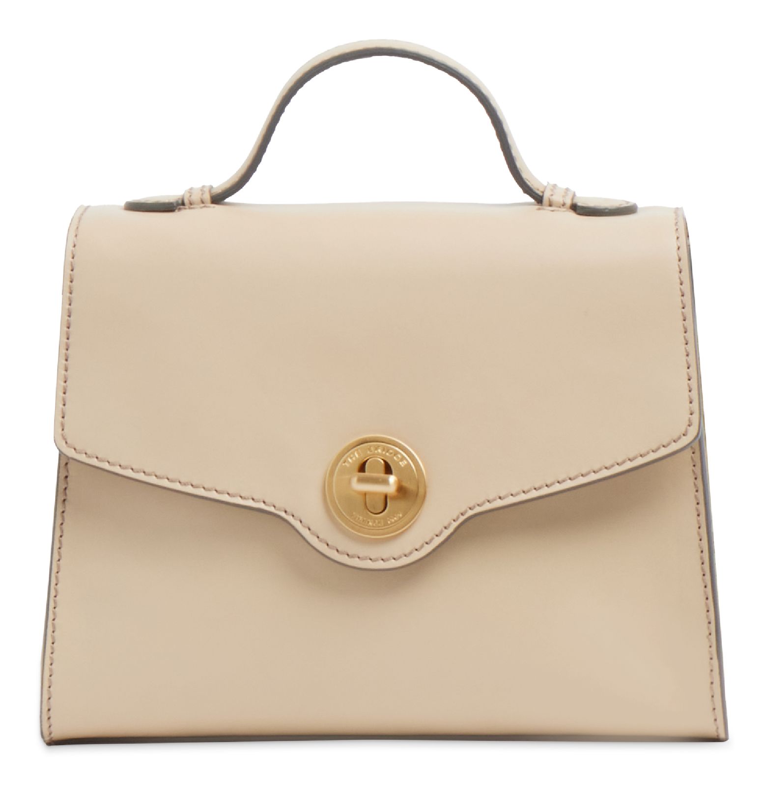 THE BRIDGE Irene Top Handle Bag Butter