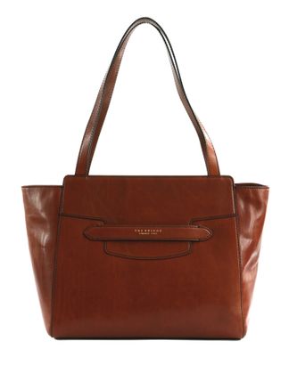 THE BRIDGE Lucrezia Shopping Bag Marrone 14 / Oro
