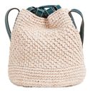 THE BRIDGE Luna Bucket Bag Pavone / Oro THE BRIDGE Luna Bucket Bag Pavone / Oro