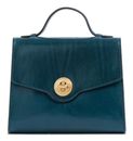 THE BRIDGE Irene Top Handle Bag Pavone / Oro THE BRIDGE Irene Top Handle Bag Pavone / Oro