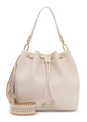 SURI FREY SFY Gray SC Drawstring Bag Beige