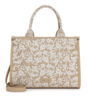 Tamaris TAS Katima Cityshopper M Ecru - Flower