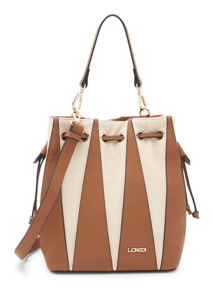 L.CREDI Raisa Hobo Bag Cognac