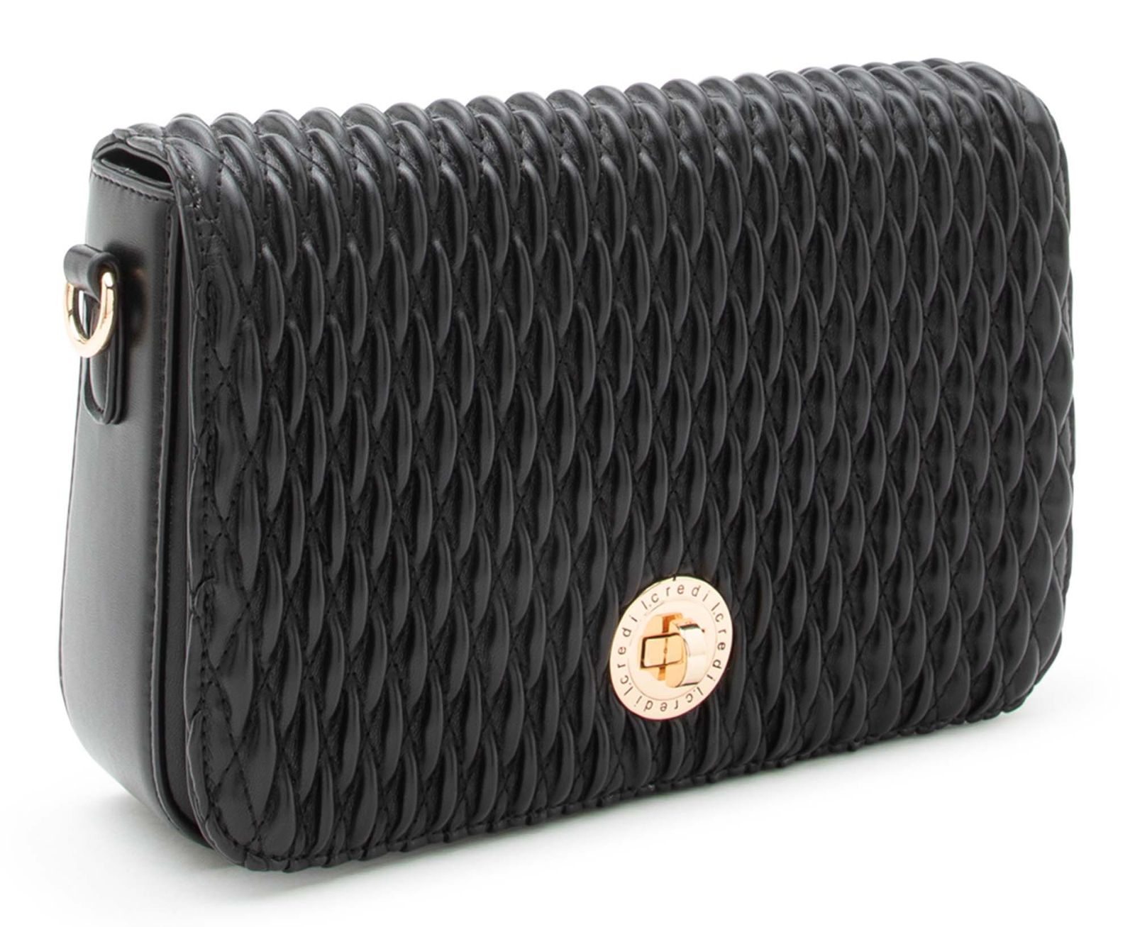 L.CREDI Roxanne Shoulder Bag Black L.CREDI Roxanne Shoulder Bag Black