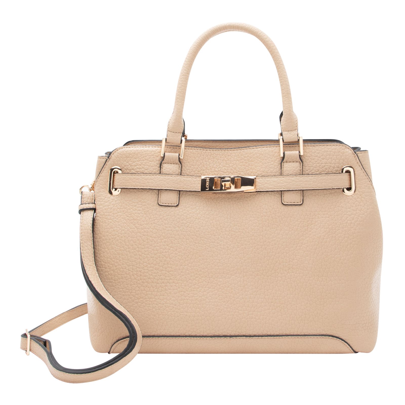L.CREDI Renate Handle Bag Desert Sand