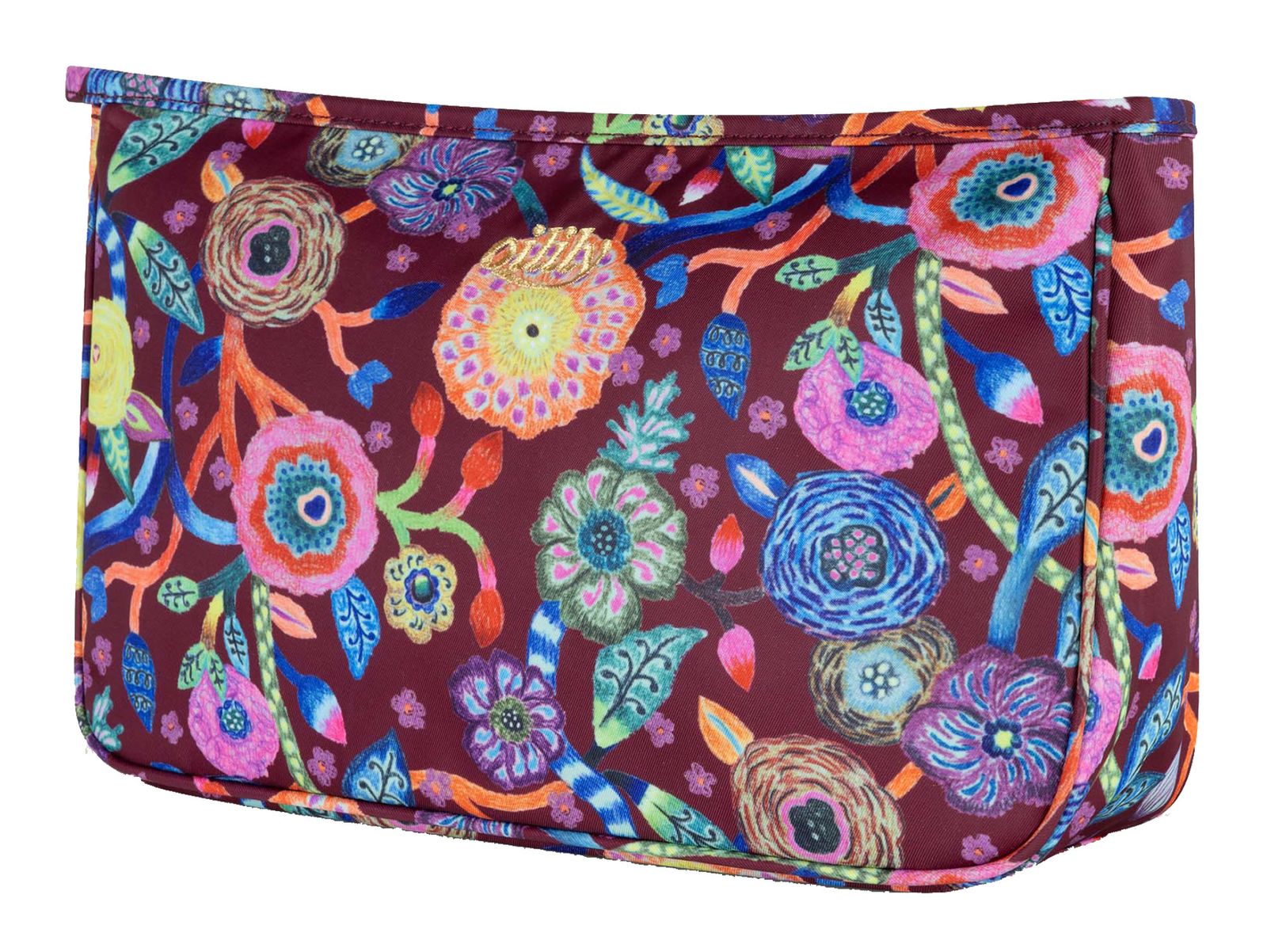Oilily Colle Cosmetic Bag Tawny Port Oilily Colle Cosmetic Bag Tawny Port