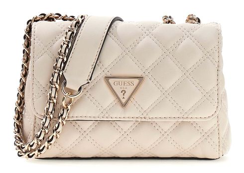 GUESS Giully II Mini Compound Convertible Flap Bag Bone
