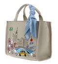 DKNY Hadlee Tote Bag M LT Tpe / Blk DKNY Hadlee Tote Bag M LT Tpe / Blk