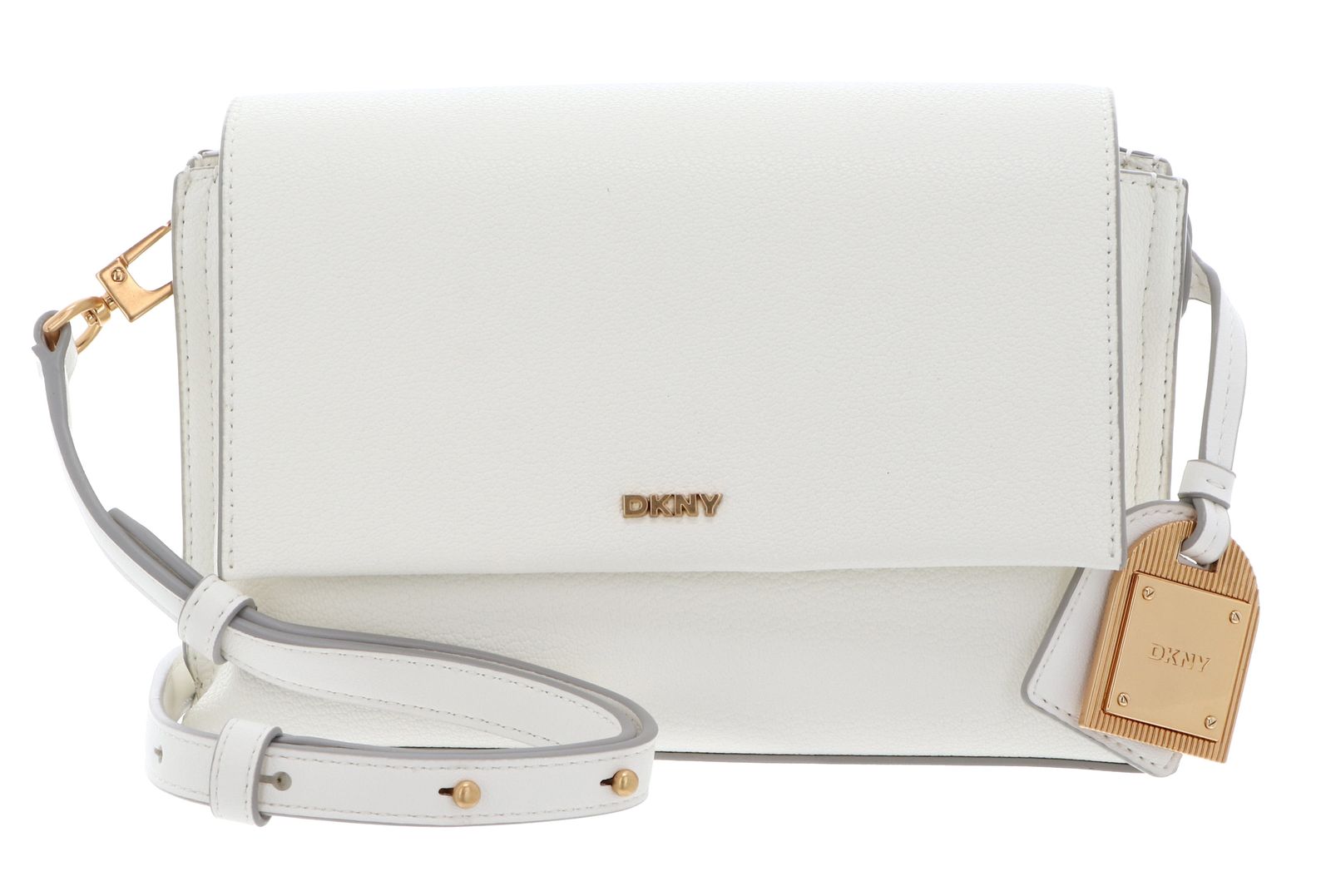 DKNY Alya Flap Crossbody Marshmallow
