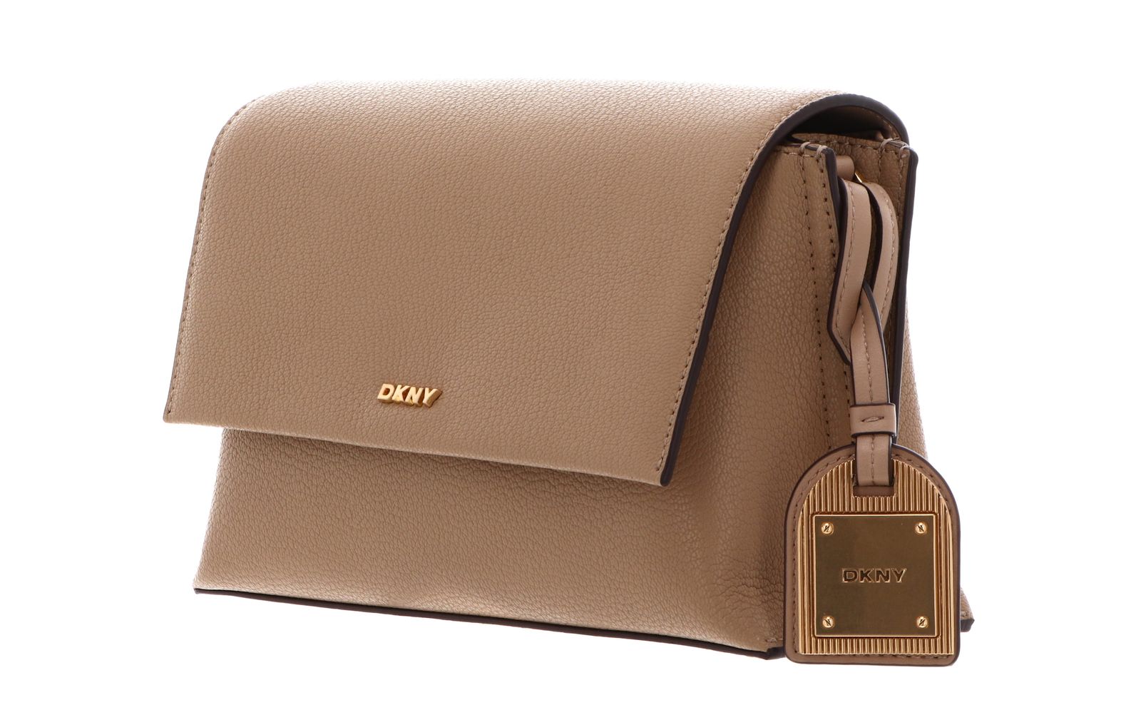 DKNY Alya Flap Crossbody Cappuccino DKNY Alya Flap Crossbody Cappuccino