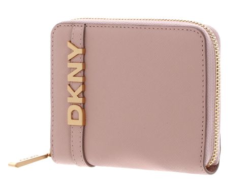DKNY Avril Zip Around Wallet S Pale Blsh DKNY Avril Zip Around Wallet S Pale Blsh
