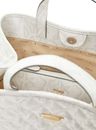 GUESS Giully II Large 2 In 1 Tote Cream White GUESS Giully II Large 2 In 1 Tote Cream White