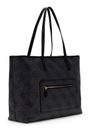 GUESS Power Play II Large Tech Tote Coal Logo