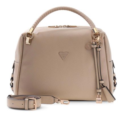 GUESS Danya Satchel Taupe