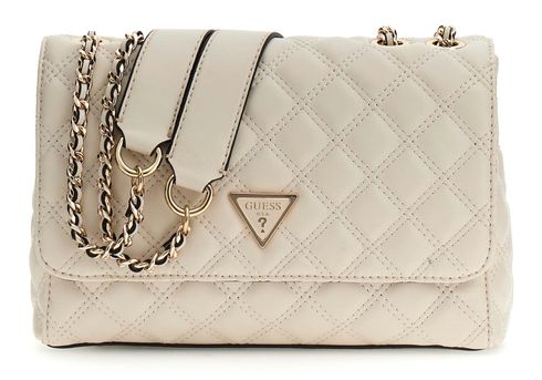 GUESS Giully II Compound Convertible Flap Bag Bone
