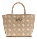 GUESS Emelie Logo Mini Tote Biscotti Logo