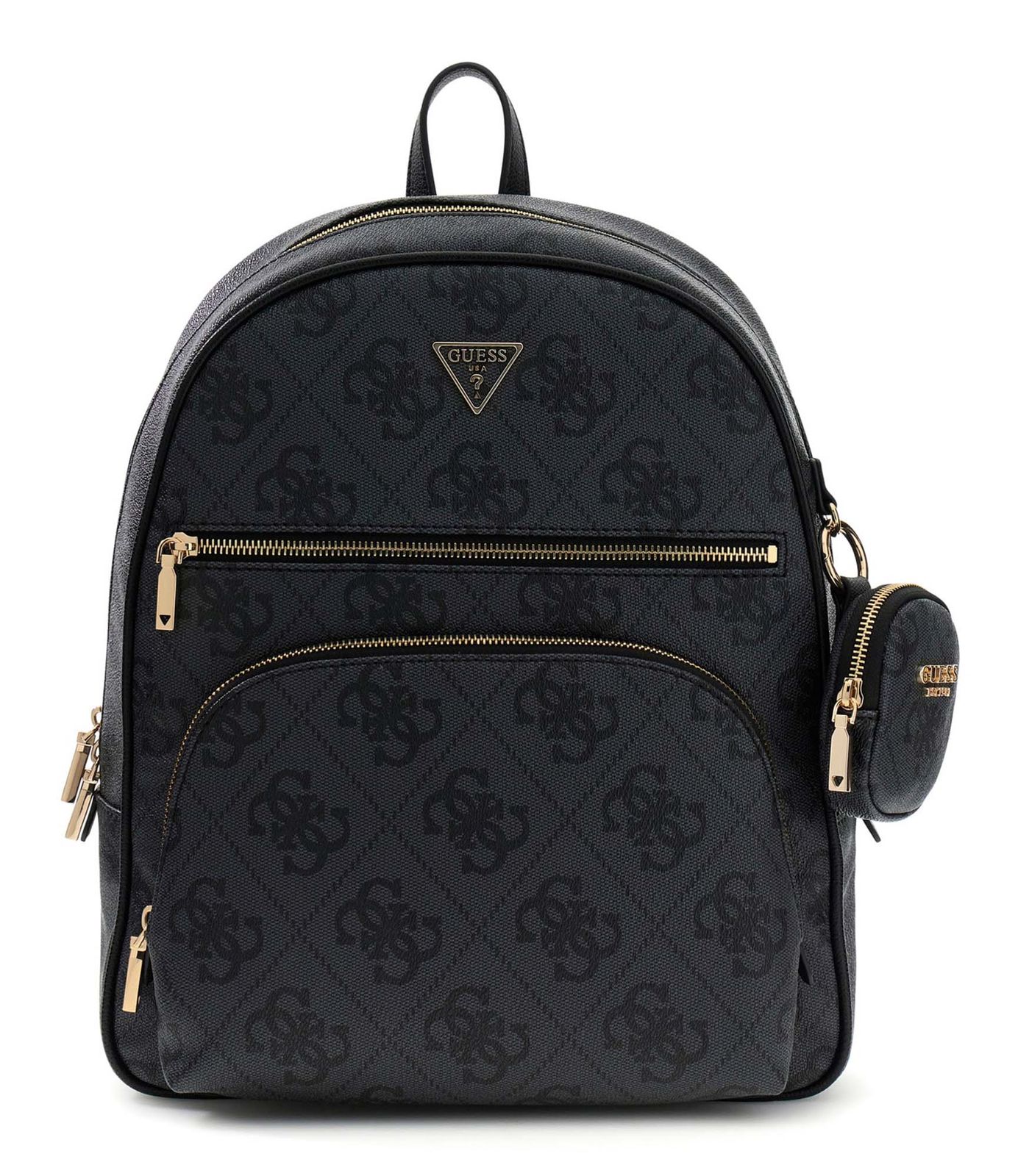 GUESS Power Play II Tech Backpack L Coal Logo