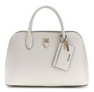 GUESS Patsie Two Compartment Satchel Cream White