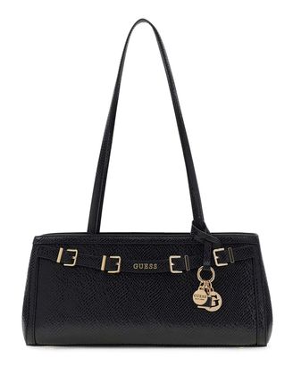 GUESS Dovie Girlfriend Shoulder Satchel Black