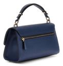 GUESS Patsie Top Handle Flap Bag Navy