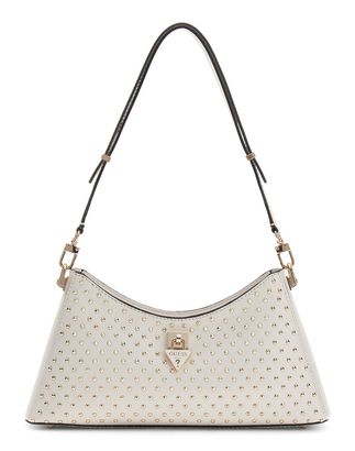 GUESS Patsie Shoulder Bag Cream White