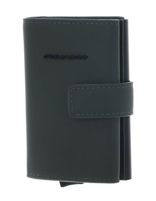 PIQUADRO Corner 2O Compact Wallet With Single Slider RFID Verde