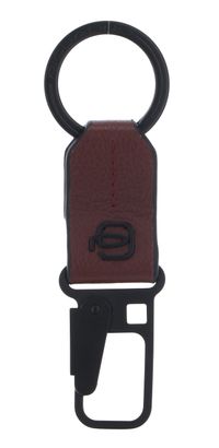PIQUADRO Russell Leather Keyring Cuoio