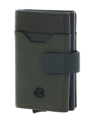 PIQUADRO Ael Compact Wallet With Single Slider RFID Verde PIQUADRO Ael Compact Wallet With Single Slider RFID Verde