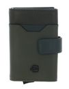 PIQUADRO Ael Compact Wallet With Single Slider RFID Verde
