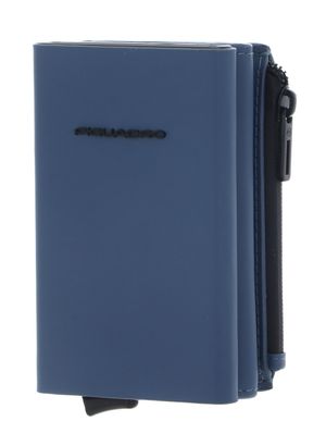 PIQUADRO Corner 2O Compact Wallet With Single Slider RFID Avio PIQUADRO Corner 2O Compact Wallet With Single Slider RFID Avio
