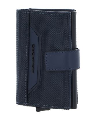 PIQUADRO Lyss Compact Wallet With Single Slider RFID Blu